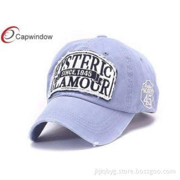 Purple 6 Panel Monogrammed Baseball Caps Custom Printed Bas